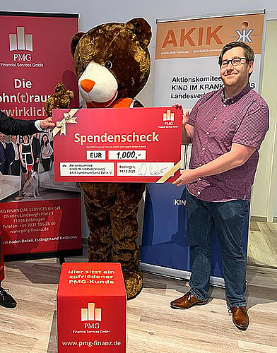 PMG supports the "Aktionskomitee KIND IM KRANKENHAUS"